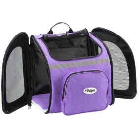 Petique Backpacker Pet Carrier Orchid