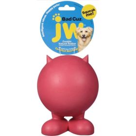 JW Pet Bad Cuz Rubber Squeaker Dog Toy