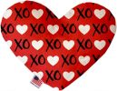 Red XOXO Heart Dog Toy