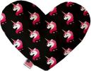 Pretty Pink Unicorns Heart Dog Toy