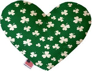 Shamrock Heart Dog Toy (size: 6 Inch)