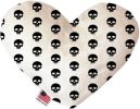 Skulls Heart Dog Toy