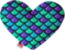 Mermaid Scales Heart Dog Toy