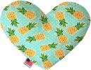 Pineapples and Polka Dots Heart Dog Toy