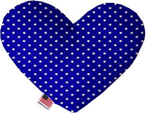 Blue Stars Heart Dog Toy (size: 6 Inch)