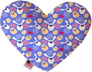 Chicks and Bunnies Heart Dog Toy (size: 6 Inch)