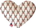 Dapper Rabbits Heart Dog Toy