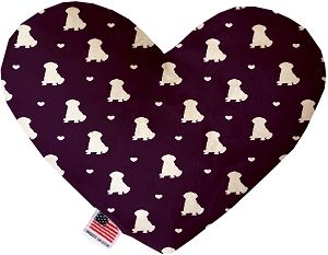 Purple Puppy Love Heart Dog Toy (size: 6 Inch)