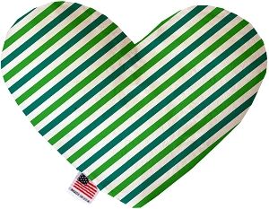 Lucky Stripes Heart Dog Toy (size: 6 Inch)