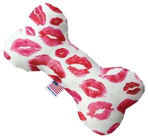 Smooches Canvas Bone Dog Toy (size: 10 Inch)