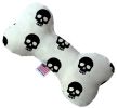 Skulls Canvas Bone Dog Toy