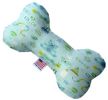 Little Boy Blue Canvas Bone Dog Toy