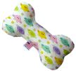 Easter Chickadees Canvas Bone Dog Toy