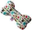 Happy Birthday Canvas Bone Dog Toy