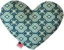 Blue Lagoon Canvas Heart Dog Toy