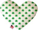 Lucky Charms Canvas Heart Dog Toy