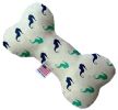 Seahorses Canvas Bone Dog Toy