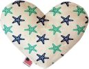 Starfish Canvas Heart Dog Toy