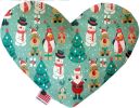 Frosty and Friends Canvas Heart Dog Toy