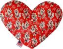 Krampus Canvas Heart Dog Toy