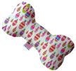 Penelope's Pretty Ornaments Canvas Bone Dog Toy