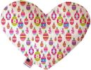 Penelope's Pretty Ornaments Canvas Heart Dog Toy