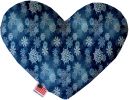 Winter Wonderland Canvas Heart Dog Toy