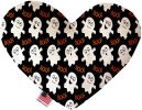 Little Boo Who Canvas Heart Dog Toy