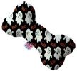 Little Boo Who Canvas Bone Dog Toy