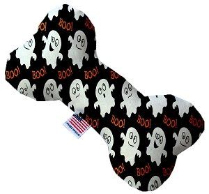 Little Boo Who Canvas Bone Dog Toy (size: 10 Inch)