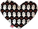 Little Boo Who Canvas Heart Dog Toy