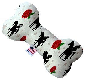 Magical Love Canvas Bone Dog Toy (size: 10 Inch)