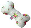 Sweet Love Canvas Bone Dog Toy