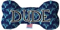 Dude Fluffy Bone Dog Toy