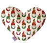 Santa Gnomes Heart Dog Toy