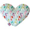 Colorful Frosty Heart Dog Toy