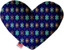 Star of David and Snowflakes Heart Dog Toy