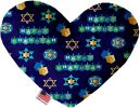 Chanukah Bliss Heart Dog Toy