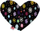 Smiley Snowflakes Heart Dog Toy