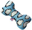 Penguins in Blue Bone Dog Toy