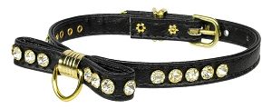 Bow Collar (size: Black 10)