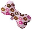 Pink Donuts Bone Dog Toy