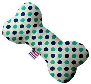 Aquatic Dots Bone Dog Toy (size: 10 Inch)