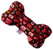 Valentines Day Bears Bone Dog Toy