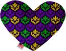 Classic Fleur de Lis Heart Dog Toy