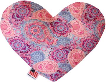 Pink Bohemian Heart Dog Toy (size: 6 Inch)