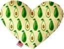 Avocado Paradise Heart Dog Toy