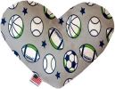 Sports and Stars Heart Dog Toy