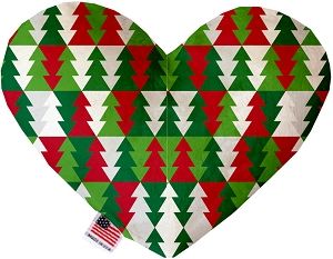 Classy Christmas Trees Heart Dog Toy (size: 6 Inch)