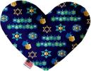 Chanukah Bliss Heart Dog Toy